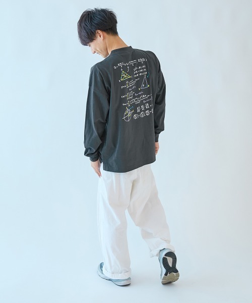 devirock(デビロック)の「綿100% 大人 デビラボ プリント 袖リブ 長袖Tシャツ(Tシャツ/カットソー・レディース・ブラック系その他/グレー系その他/ピンク系その他/ブラック系その他2/イエロー系その他/レッド系その他/グリーン系その他/ブルー系その他/グレー系その他2/ピンク系その他2/グレー系その他3・M/L/LL)」の16枚目の写真