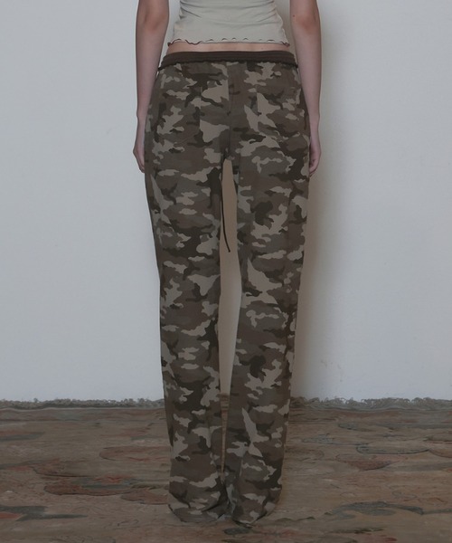 SCULPTOR（スカルプター）の「Heaven Camo Sweatpants（スウェットパンツ・レディース・ダークグリーン/アッシュグレー・SMALL/LARGE/MEDIUM/X-SMALL）」の4枚目の写真