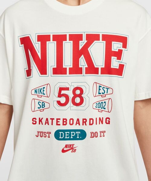 NIKE SB（ナイキエスビー）の「ナイキ SB マックス90 スケートボード Tシャツ / Nike SB Max90 Skate T-Shirt HV1312-133 Sail（Tシャツ/カットソー・メンズ・クリーム・L/XL/2XL/S/M）」の4枚目の写真