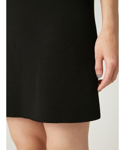 FRAY I.D（フレイアイディー）の「フラップデザインニットミニスカート（スカート・レディース・イエロー/ブラック/グレー・F）」の13枚目の写真