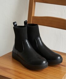 ikka | ニットスニーカーブーツ(ブーツ)