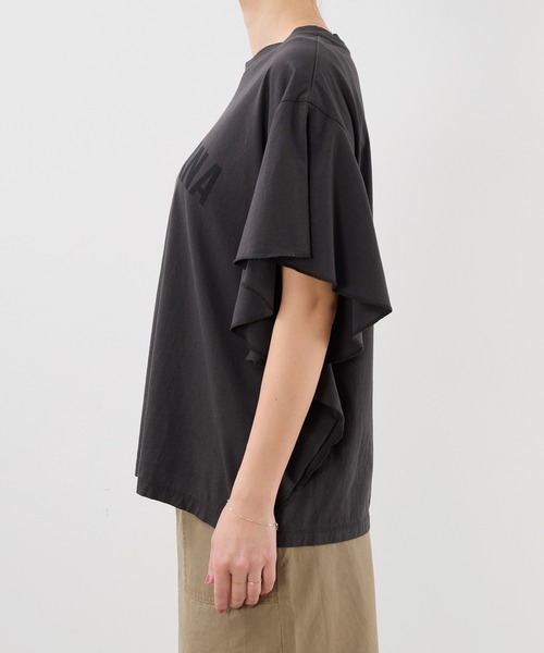 AMERICANA×MICA&DEAL】15th ANNIVERSARY フリルスリーブT-shirt