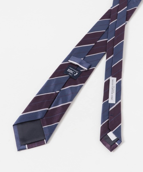 URBAN RESEARCH DOORS（アーバンリサーチドアーズ）の「LIFE STYLE TAILOR　25AW BBCファブリックタイST1（ネクタイ・メンズ・パープル系その他/その他1/ブルー系その他・-）」の7枚目の写真