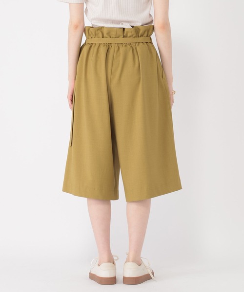 studio CLIP（スタディオクリップ）の「【daily CLIP】バミューダパンツ（スラックス・レディース・ベージュ/グレー・FREE）」の16枚目の写真