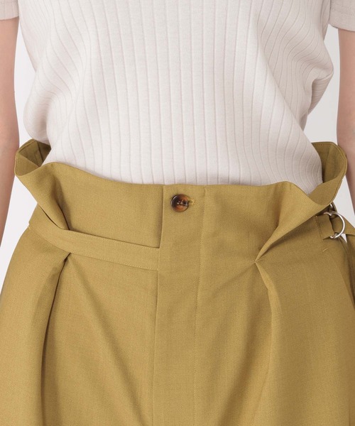 studio CLIP（スタディオクリップ）の「【daily CLIP】バミューダパンツ（スラックス・レディース・ベージュ/グレー・FREE）」の17枚目の写真