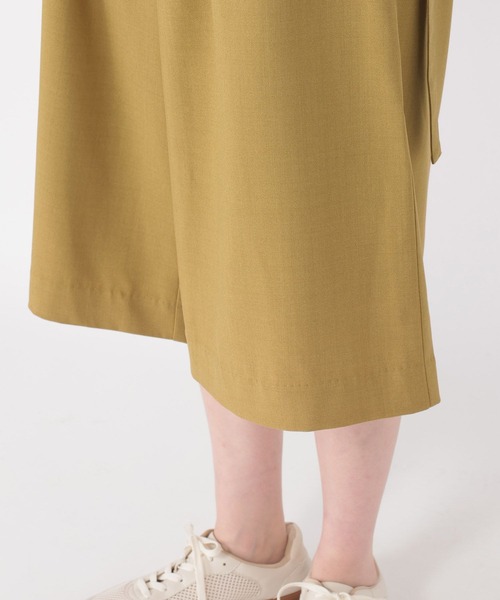 studio CLIP（スタディオクリップ）の「【daily CLIP】バミューダパンツ（スラックス・レディース・ベージュ/グレー・FREE）」の20枚目の写真