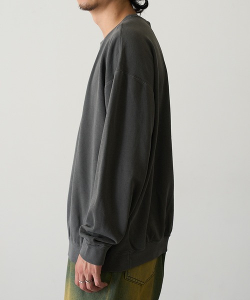 comfort colors(コンフォートカラーズ)の「【COMFORT COLORS】6.4oz ガーメントダイスウェット CC1466 MURS(スウェット・メンズ・ピンク/ブルー/アイボリー/ブラック・S/M/L/XL)」の6枚目の写真