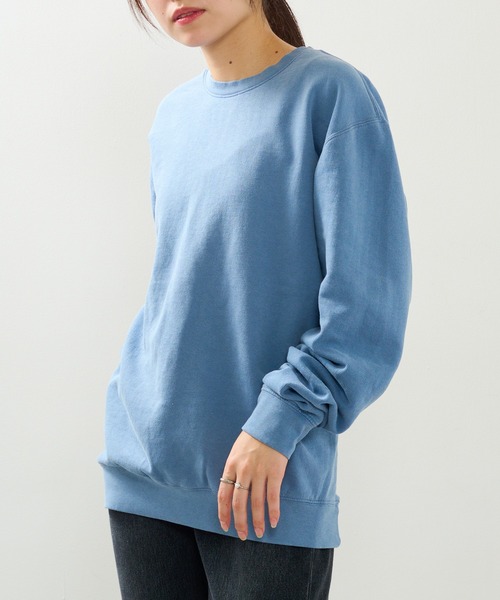 comfort colors(コンフォートカラーズ)の「【COMFORT COLORS】6.4oz ガーメントダイスウェット CC1466 MURS(スウェット・メンズ・ピンク/ブルー/アイボリー/ブラック・S/M/L/XL)」の12枚目の写真