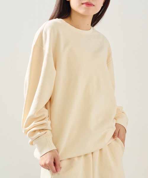 comfort colors(コンフォートカラーズ)の「【COMFORT COLORS】6.4oz ガーメントダイスウェット CC1466 MURS(スウェット・メンズ・ピンク/ブルー/アイボリー/ブラック・S/M/L/XL)」の17枚目の写真