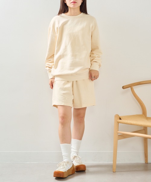 comfort colors(コンフォートカラーズ)の「【COMFORT COLORS】6.4oz ガーメントダイスウェット CC1466 MURS(スウェット・メンズ・ピンク/ブルー/アイボリー/ブラック・S/M/L/XL)」の20枚目の写真
