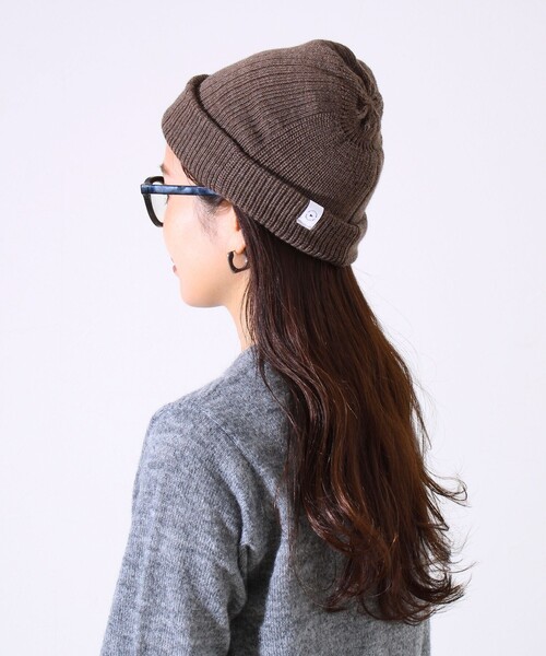 halo commodity(ハロ コモディティー)の「【UNISEX】halo commodity 別注 ハーフディライトワッチ(ニットキャップ/ビーニー・メンズ・チャコールグレー/ブラック/エメラルドブルー/テラコッタ/モカ/マスタード・FREE)」の19枚目の写真