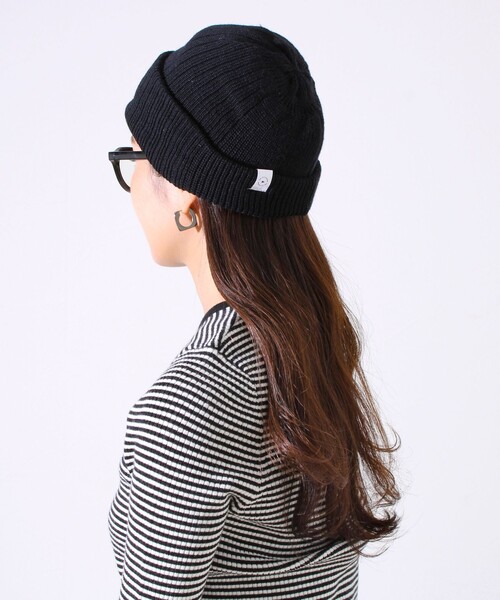 halo commodity(ハロ コモディティー)の「【UNISEX】halo commodity 別注 ハーフディライトワッチ(ニットキャップ/ビーニー・メンズ・チャコールグレー/ブラック/エメラルドブルー/テラコッタ/モカ/マスタード・FREE)」の20枚目の写真