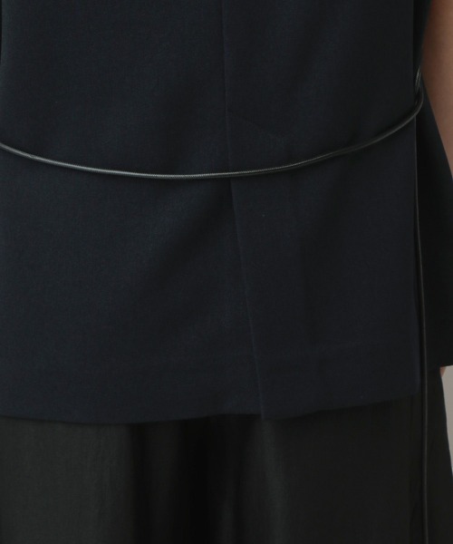 A part by（アパートバイ）の「【セットアップ対応】Ｗライクノーカラーベスト（ベスト・レディース・ネイビー/グレー系その他4/ブラウン系その他・FREE）」の22枚目の写真