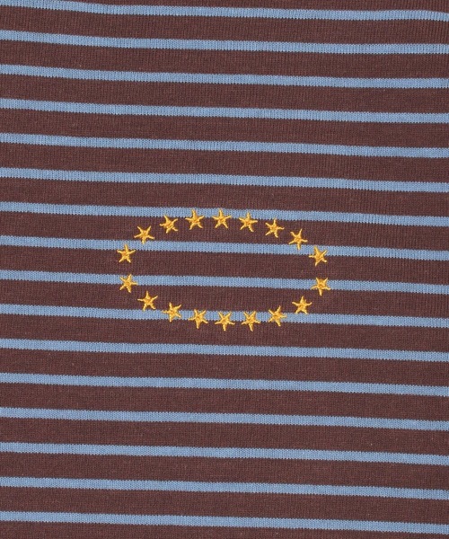AFB（エーエフビー）の「BORDER TEE（Tシャツ/カットソー・メンズ・チャコールグレー/ブルー/グリーン・M/L）」の5枚目の写真