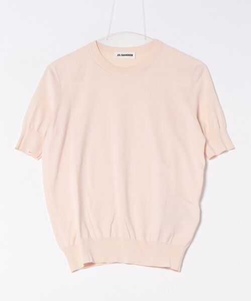 JIL SANDER（ジルサンダー）の「JIL SANDER T-SHIRT KNIT（ニット/セーター・レディース・ネイビー/ライトピンク・34/32）」の17枚目の写真