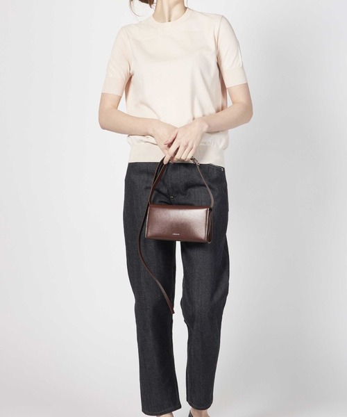 JIL SANDER（ジルサンダー）の「JIL SANDER T-SHIRT KNIT（ニット/セーター・レディース・ネイビー/ライトピンク・34/32）」の13枚目の写真