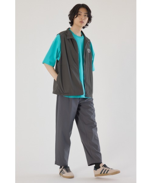 RODEO CROWNS WIDE BOWL（ロデオクラウンズワイドボウル）の「ドロストスタンドネックベスト（ベスト・メンズ・チャコールグレー/ライトカーキ/ブラック・FREE）」の8枚目の写真