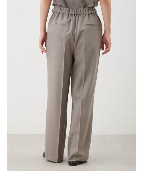 Mila Owen(ミラオーウェン)の「【セットアイテム】ドレープブラウスセミフレアゴムパンツSET UP(その他パンツ・レディース・ブラック/モカ・0/1)」の21枚目の写真