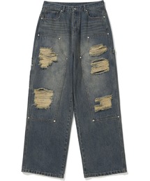 NOT4NERD｜ノットフォーナードのデニムパンツ（ワンポイント