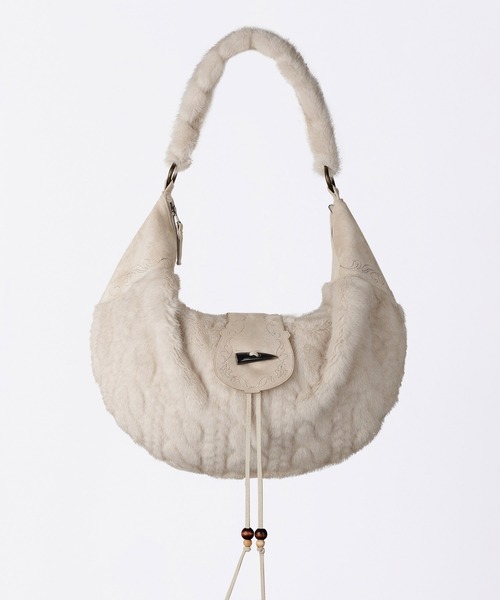 セール】Horseshoe Fur Bag（ショルダーバッグ）｜SCULPTOR（スカルプ