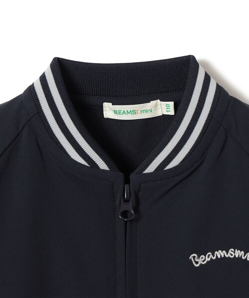 BEAMS mini（ビームスミニ）の「撥水 ストレッチ スタジャン 2025FW（90～150cm）（ブルゾン・キッズ・ブルー系その他3/ワイン/ネイビー・100/90/110/150/140/130/120）」の12枚目の写真