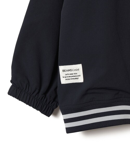 BEAMS mini（ビームスミニ）の「撥水 ストレッチ スタジャン 2025FW（90～150cm）（ブルゾン・キッズ・ブルー系その他3/ワイン/ネイビー・100/90/110/150/140/130/120）」の10枚目の写真