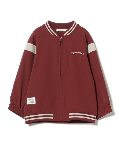 BEAMS mini（ビームスミニ）の「撥水 ストレッチ スタジャン 2025FW（90～150cm）（ブルゾン・キッズ・ブルー系その他3/ワイン/ネイビー・100/90/110/150/140/130/120）」の4枚目の写真