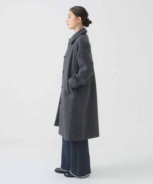 チェック ステンカラーコート（ステンカラーコート）｜B:MING by BEAMS