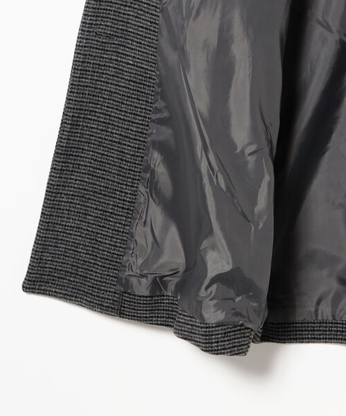 B:MING by BEAMS(ビーミングバイビームス)の「チェック ステンカラーコート(ステンカラーコート・レディース・グレー/ブラウン・SMALL/LARGE/MEDIUM)」の7枚目の写真