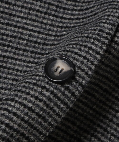 B:MING by BEAMS(ビーミングバイビームス)の「チェック ステンカラーコート(ステンカラーコート・レディース・グレー/ブラウン・SMALL/LARGE/MEDIUM)」の9枚目の写真