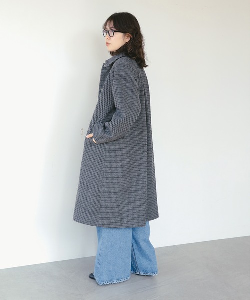 チェック ステンカラーコート（ステンカラーコート）｜B:MING by BEAMS