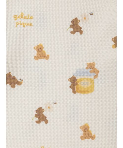 gelato pique（ジェラートピケ）の「【KIDS】はちみつベア柄プル