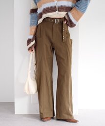 Kastane | 【新色追加/低身長サイズ/2サイズ展開】スタッズサイドポケットパンツ(その他パンツ)
