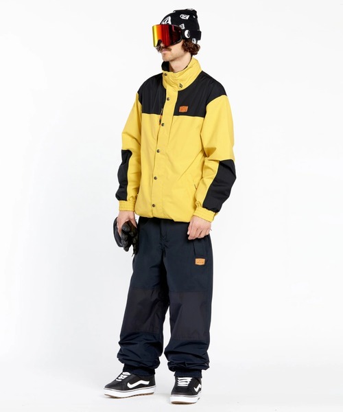 VOLCOM（ボルコム）の「【VOLCOM/ボルコム】 Mens Longo Gore-Tex Jacket /ゴアテックススキースノーボードジャケット（その他アウター・メンズ・ブラック/イエロー系その他/オリーブ・MEDIUM/LARGE/SMALL）」の13枚目の写真