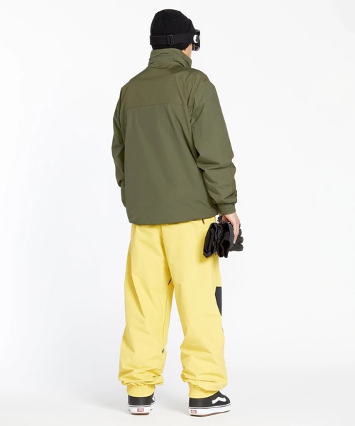 VOLCOM（ボルコム）の「【VOLCOM/ボルコム】 Mens Longo Gore-Tex Jacket /ゴアテックススキースノーボードジャケット（その他アウター・メンズ・ブラック/イエロー系その他/オリーブ・MEDIUM/LARGE/SMALL）」の8枚目の写真