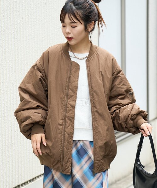 CIAOPANIC TYPY 2WAYボリュームスリーブMA1 CIAOPANIC TYPY｜【トレンドカラーの新色が登場/ユニセックス