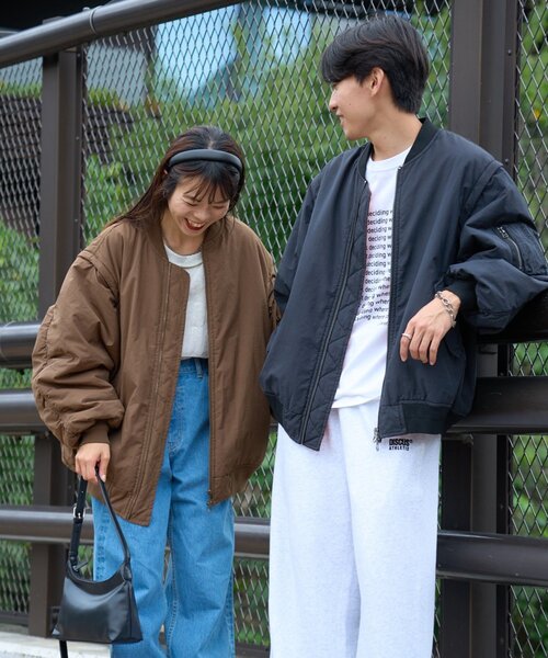 累計販売数2万枚！【新色登場/ユニセックス】ボリュームスリーブMA-1