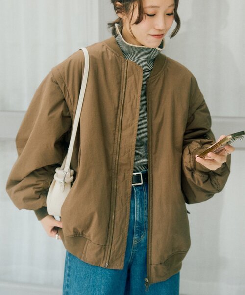 【GRANCY】ボリュームレイヤードデザインMA‐1 Mサイズ GRANCY（グランシー）の「【GRANCY】Volume LayeredDesign MA-1