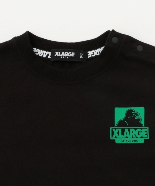 XLARGE KIDS(エクストララージキッズ)の「ビッグロゴ長袖Tシャツ(Tシャツ/カットソー・キッズ・ホワイト/イエロー/ブラック・140cm/80cm/90cm/100cm/120cm/130cm/110cm)」の16枚目の写真