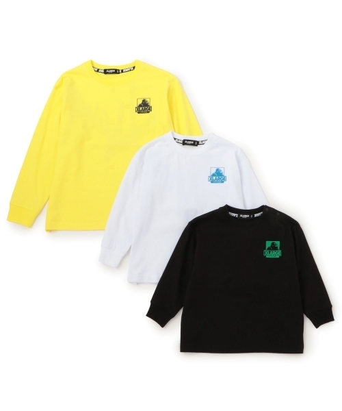 XLARGE KIDS(エクストララージキッズ)の「ビッグロゴ長袖Tシャツ(Tシャツ/カットソー・キッズ・ホワイト/イエロー/ブラック・140cm/80cm/90cm/100cm/120cm/130cm/110cm)」の12枚目の写真