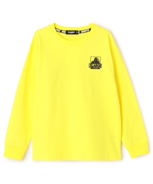 XLARGE KIDS(エクストララージキッズ)の「ビッグロゴ長袖Tシャツ(Tシャツ/カットソー・キッズ・ホワイト/イエロー/ブラック・140cm/80cm/90cm/100cm/120cm/130cm/110cm)」の11枚目の写真