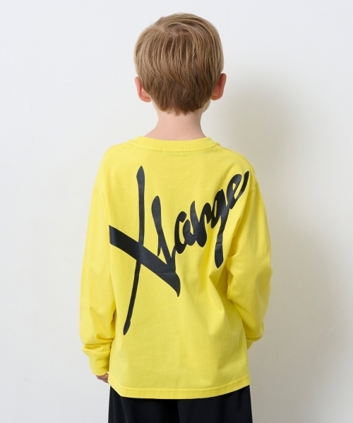 XLARGE KIDS(エクストララージキッズ)の「ビッグロゴ長袖Tシャツ(Tシャツ/カットソー・キッズ・ホワイト/イエロー/ブラック・140cm/80cm/90cm/100cm/120cm/130cm/110cm)」の6枚目の写真