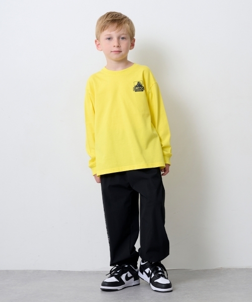 XLARGE KIDS(エクストララージキッズ)の「ビッグロゴ長袖Tシャツ(Tシャツ/カットソー・キッズ・ホワイト/イエロー/ブラック・140cm/80cm/90cm/100cm/120cm/130cm/110cm)」の5枚目の写真
