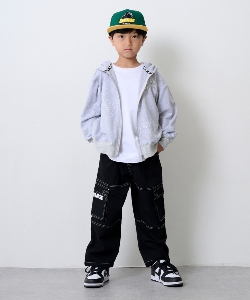 XLARGE KIDS(エクストララージキッズ)の「ビッグロゴ長袖Tシャツ(Tシャツ/カットソー・キッズ・ホワイト/イエロー/ブラック・140cm/80cm/90cm/100cm/120cm/130cm/110cm)」の4枚目の写真