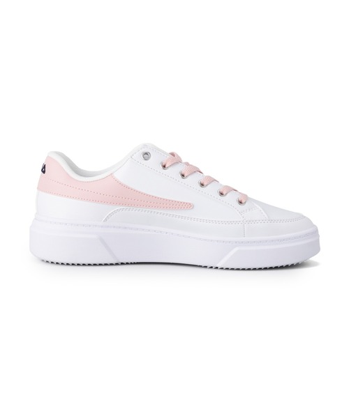 FILA(フィラ)の「COURT PLUMPY FEATHERY V2(スニーカー・レディース・ホワイト×ピンク・23.0cm/24.0cm/25.0cm/26.0cm/27.0cm/28.0cm/22.0cm)」の5枚目の写真