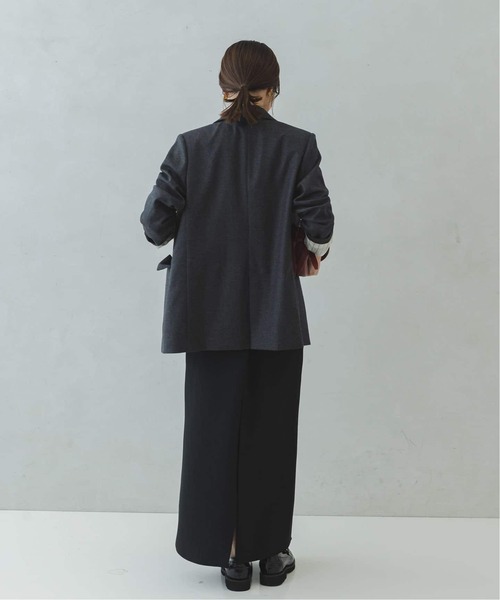 追加》《WEB・一部店舗カラー》ウールフラノピークドラペル