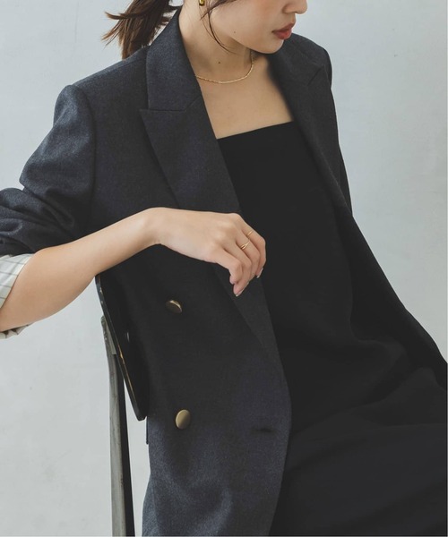 追加》《WEB・一部店舗カラー》ウールフラノピークドラペル