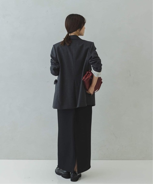 【新品】NOBLE ピークドラペルジャケット ノーブル NOBLE エステルツイルピークドラペルジャケット