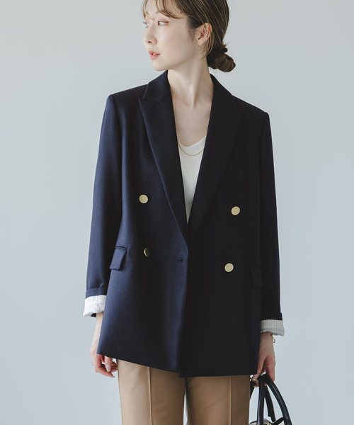 追加》《WEB・一部店舗カラー》ウールフラノピークドラペル