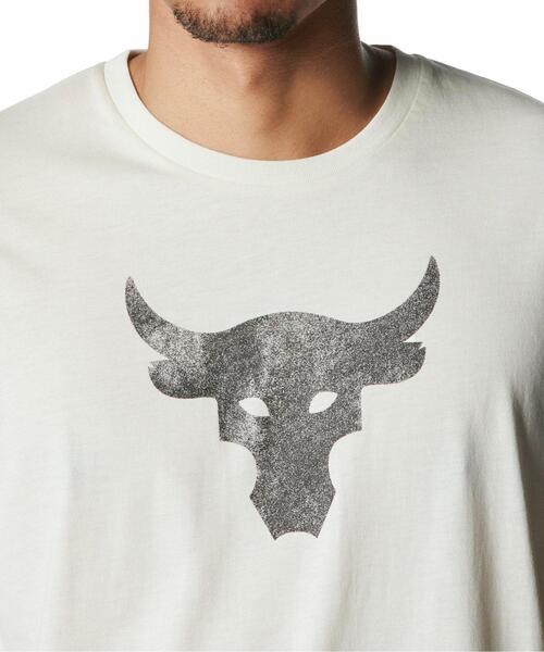 UNDER ARMOUR(アンダーアーマー)の「UAプロジェクトロック グラフィック ショートスリーブTシャツ(トレーニング/メンズ)(Tシャツ/カットソー・メンズ・ベージュ・2XL/M/L/3XL/XL/S)」の4枚目の写真